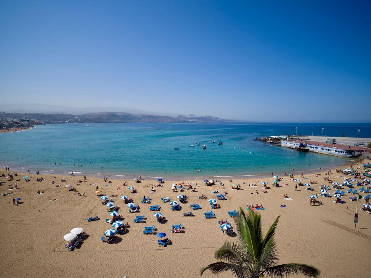 2 Bedrooms & Spectacular Views In Best Part Of Las Canteras Las Palmas Exterior photo