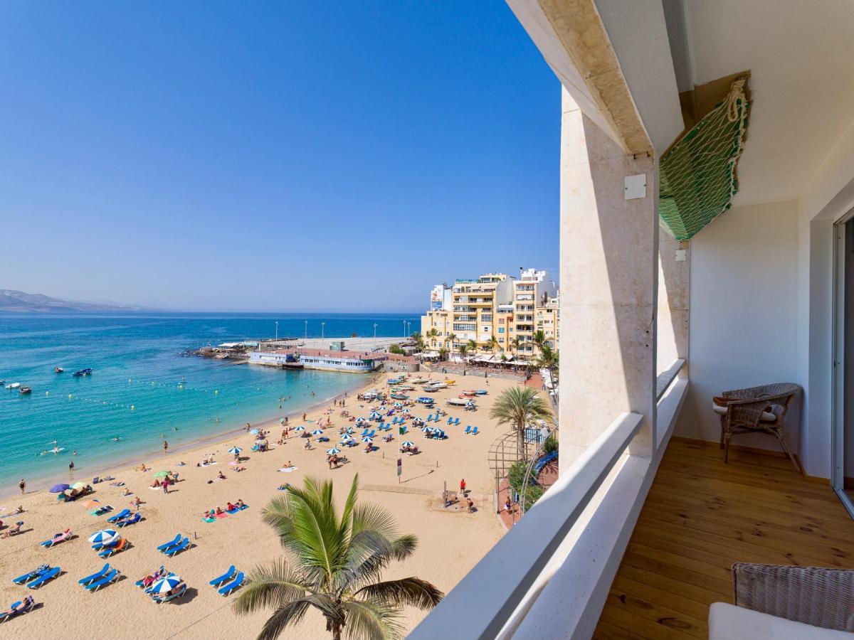 2 Bedrooms & Spectacular Views In Best Part Of Las Canteras Las Palmas Exterior photo