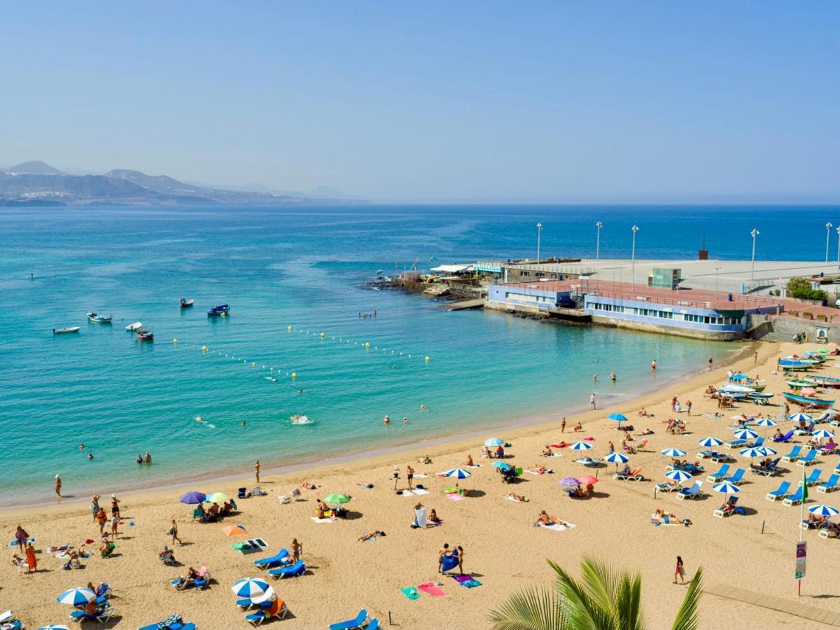 2 Bedrooms & Spectacular Views In Best Part Of Las Canteras Las Palmas Exterior photo